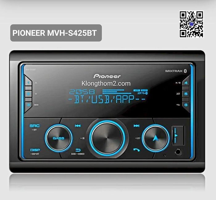 วิทยุติดรถยนต์ Pioneer MVH-S425BT
